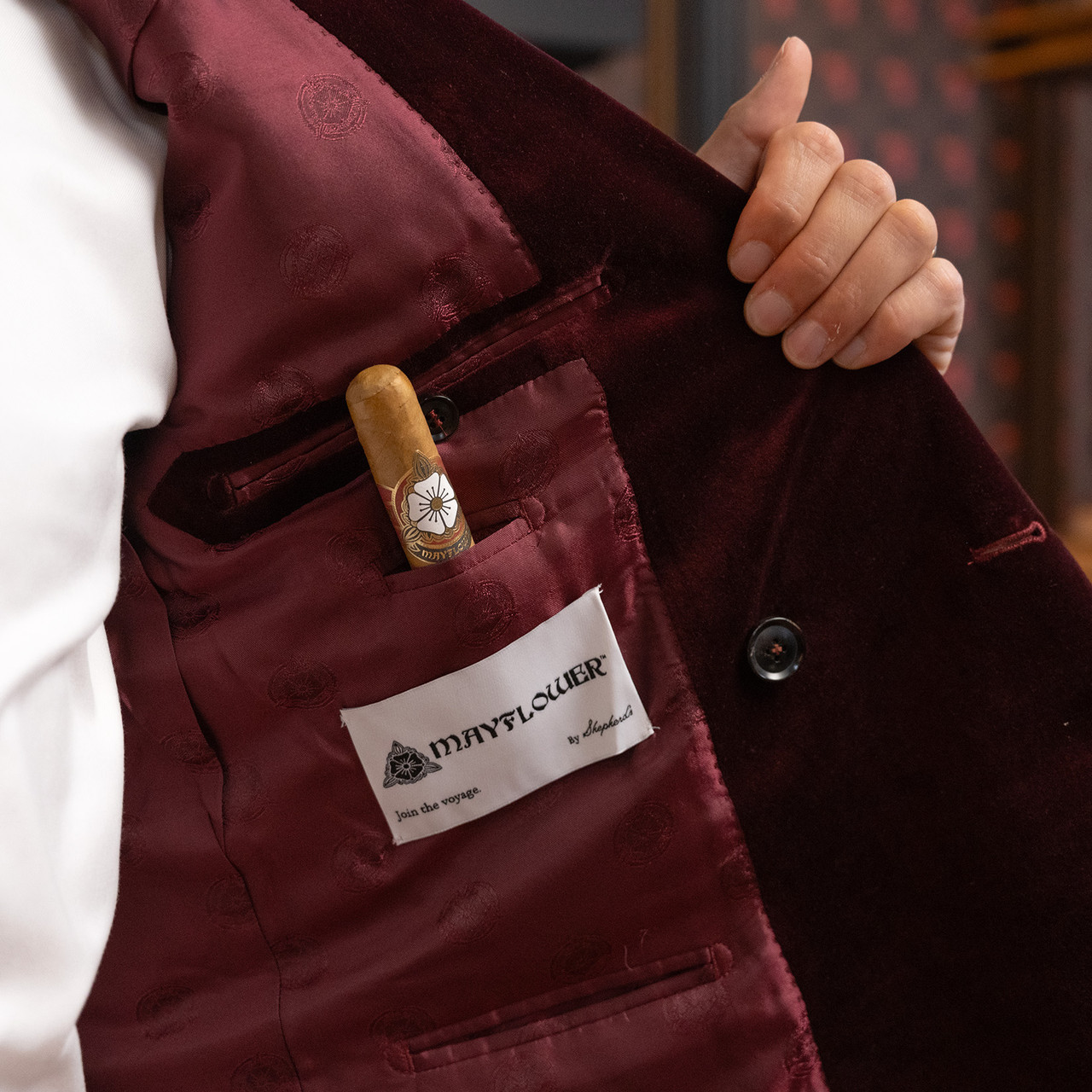 Mayflower Smoking Jacket