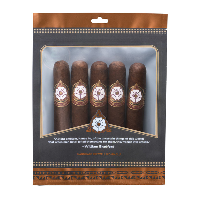 Mayflower Dusk Toro Gordo Cigar Humipack of 5