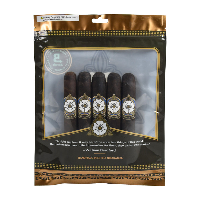 Mayflower Dream Box-Pressed Toro (6 x 52) Premium Handmade Cigars Boveda Fresh Pack
