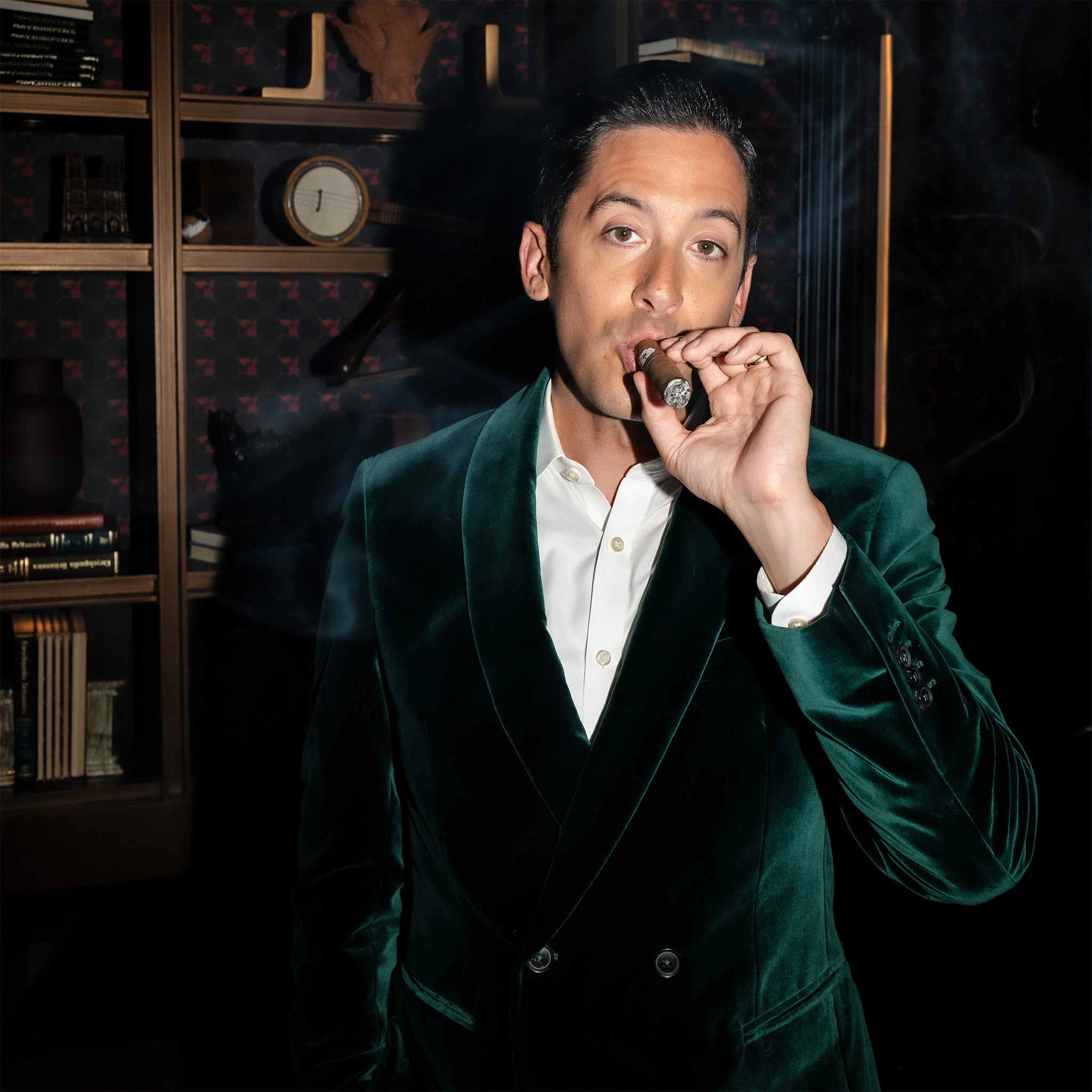 Mayflower Smoking Jacket — Noel Green