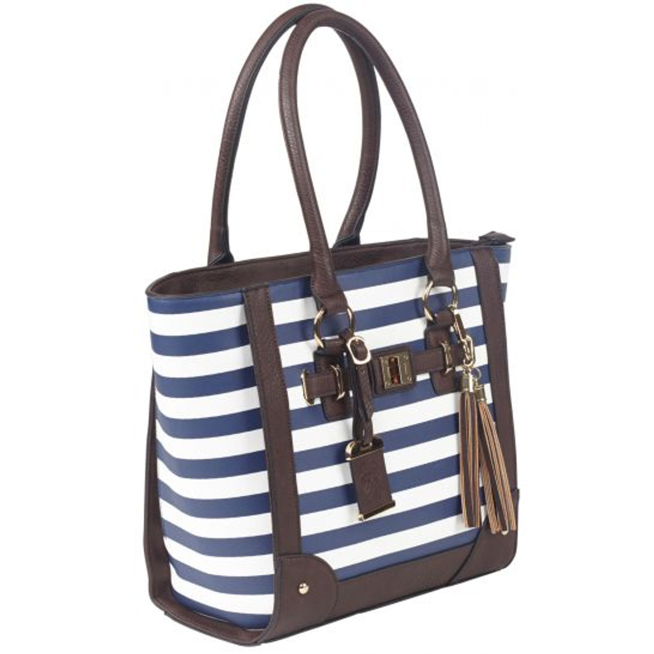 Striped tote bag | Soft Multi - Mayamam Weavers