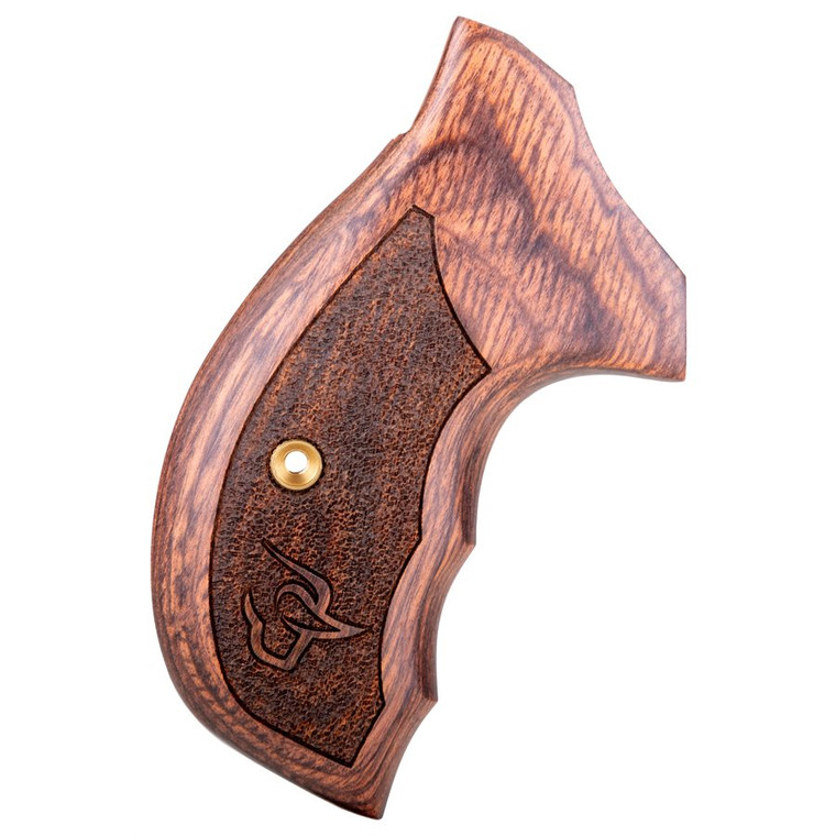 Altamont Walnut Checkered Grip Logo SM Frame Revolvers