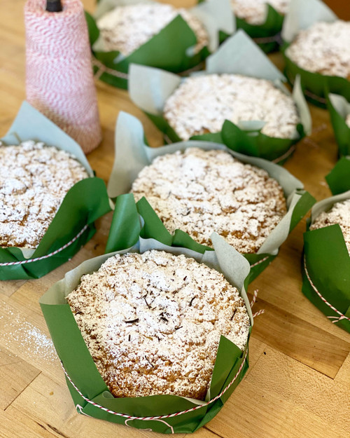 Valentine's Preorder! Cinnamon Vanilla Raspberry Crumb Cake