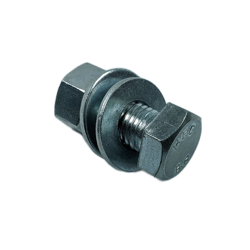 Hobson M16x40 Zinc Plated Hex Bolt with Hex Nut and Two Washes (Kit)