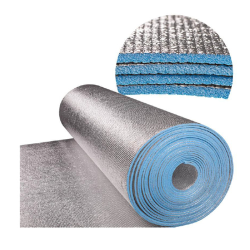 1350mm x 22.25m (30m2) Anti-glare Reflective Foam Core Insulation (8mm) for Sheds