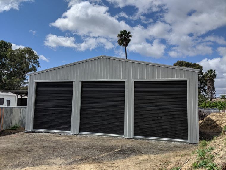 7m x 10m x 3.5m Tripple Parking Workshop - Bests Shed Midvale