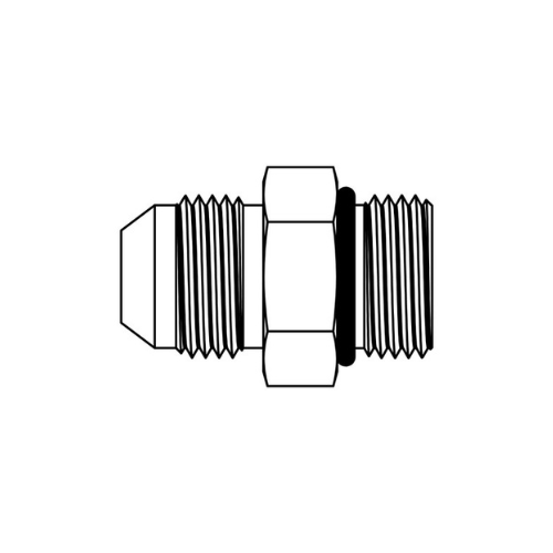 FITTING, 3/8" MJ - 3/8" MB, STEEL_