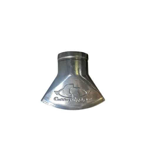 3" SPRAY HEAD 1/4" X 5" SLOT, GROOVED ALUMINUM