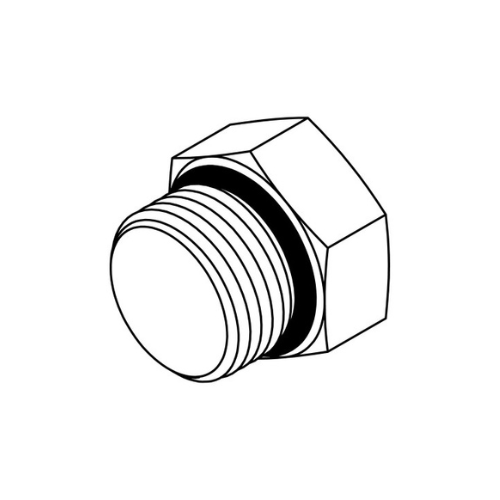 PLUG 4MB HEX HOLLOW