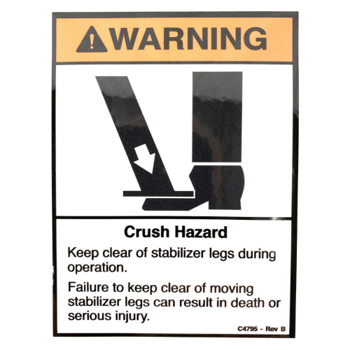 DECAL-DANGER O.R.-1343