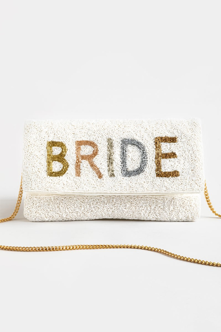 Bride Beaded Clutch