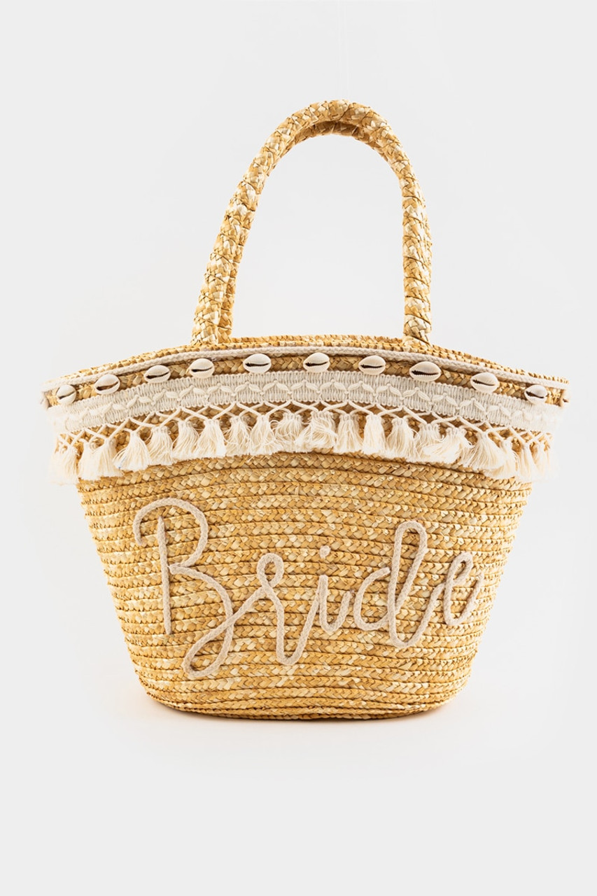 Small Straw Beach Basket natural - Scents & Feel