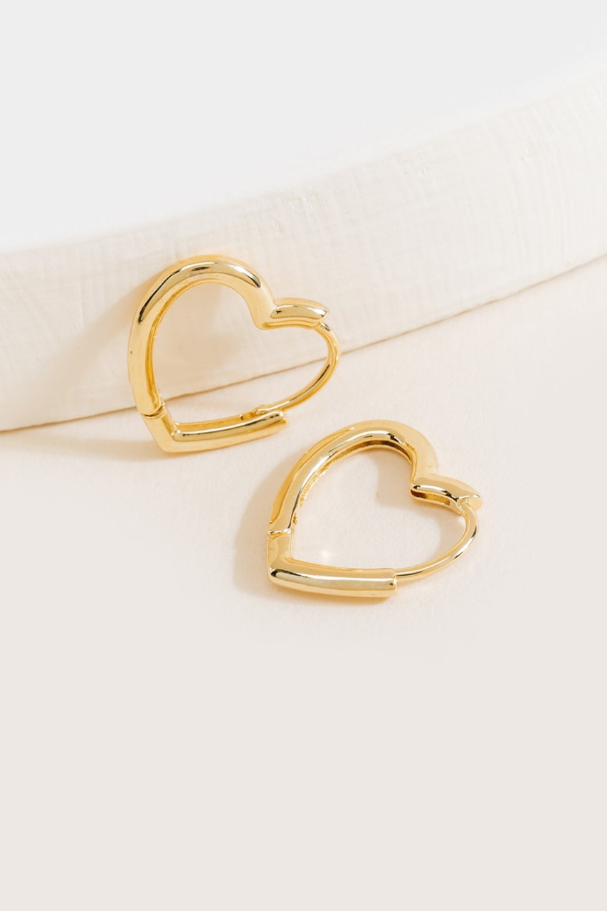 BATTEMENT DE COEUR HOOP EARRINGS - Bäumer Vendôme