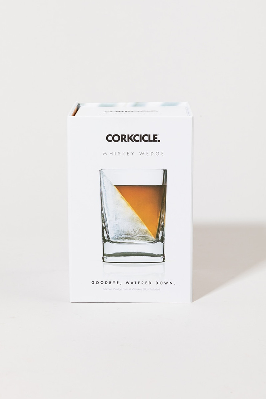 Corkcicle Whiskey Wedge Glass