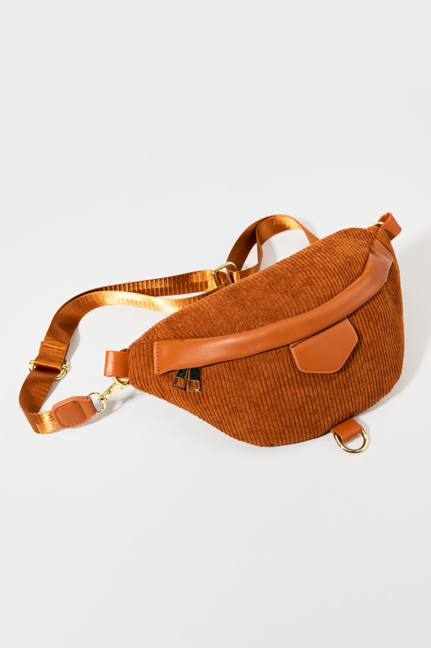 Corduroy Zipper Bag - Vellabox