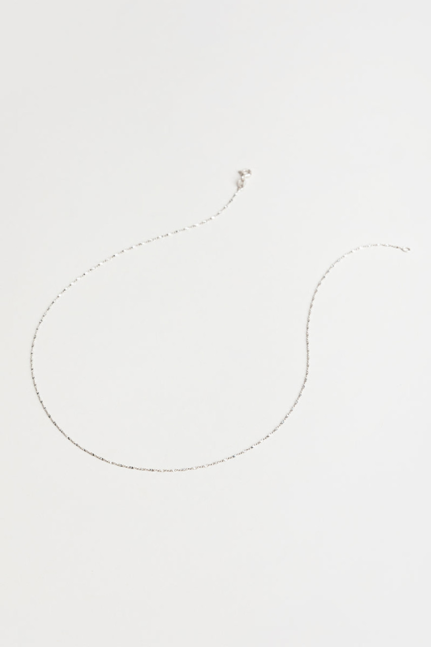Kimberly Silver Chain Necklace