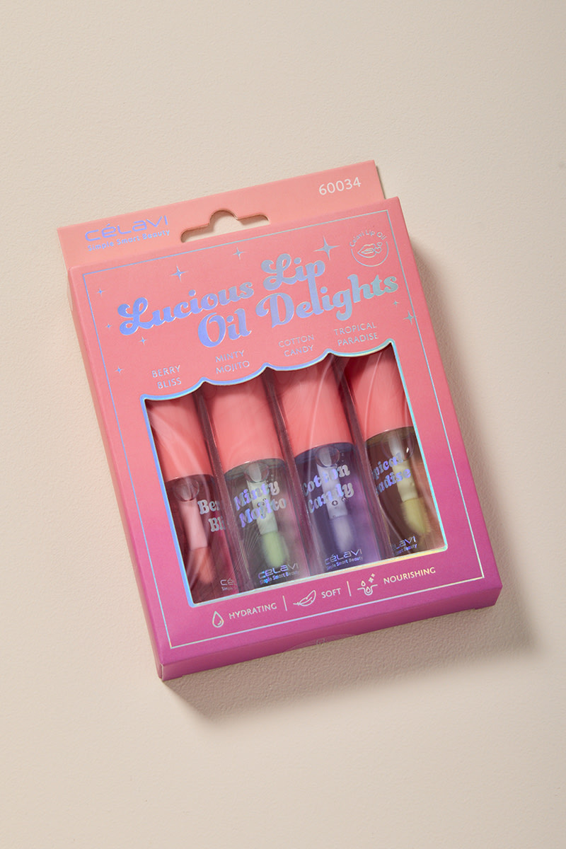 LAFIS エッセンス No.6 No.7 セット CELAVI 4 Pack Lucious Lip Oil Set