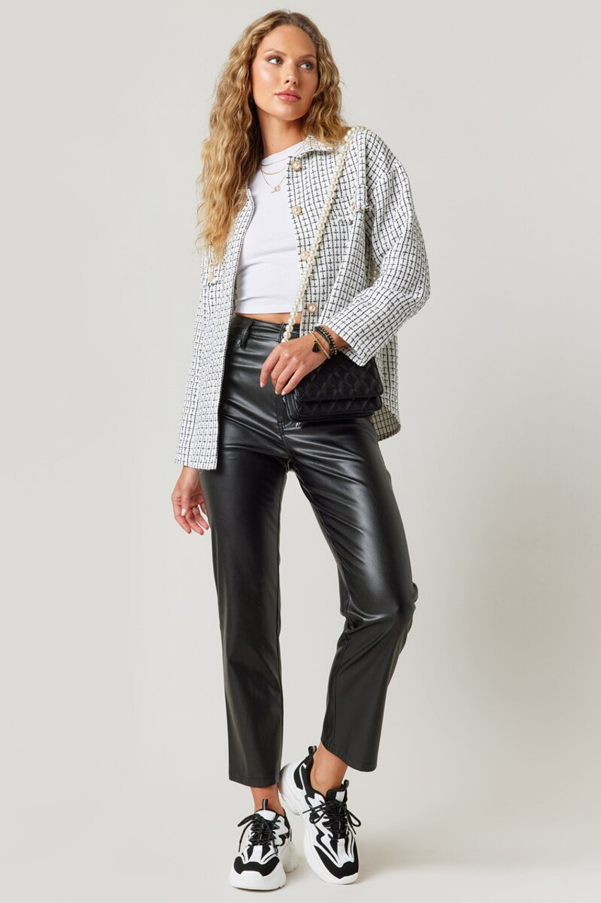 How to Style Leather Pants  The Style Contour