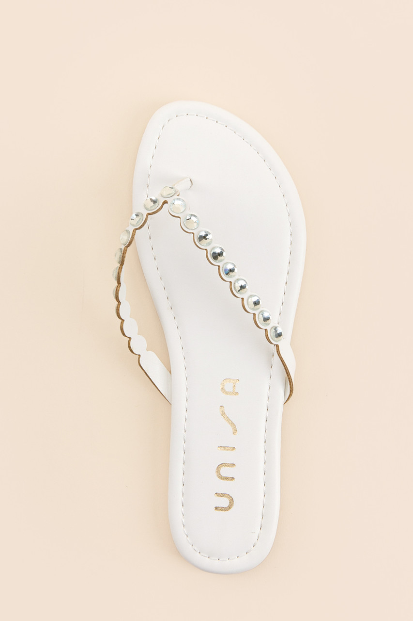 Unisa Balti Rhinestone Thong Sandals