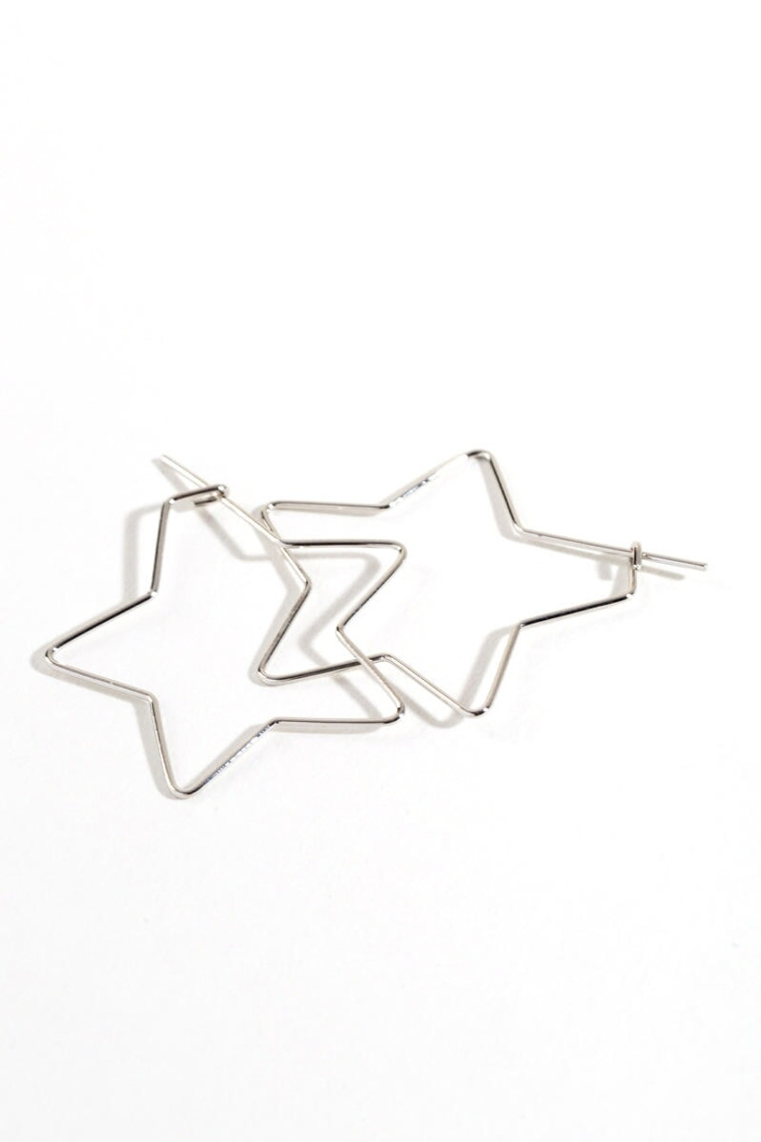 Kora Star Hoop Earrings