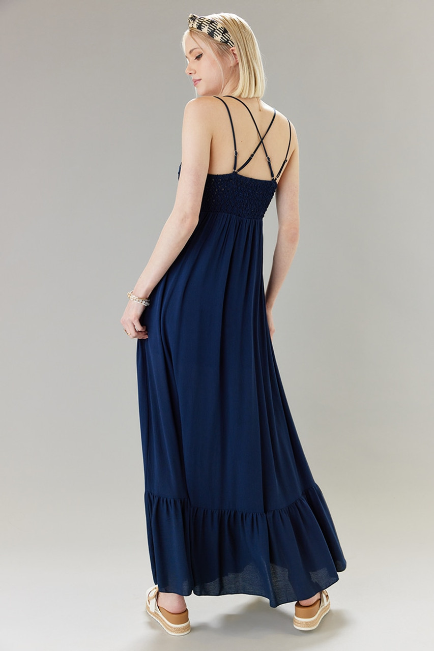 Francesca's Heather Bralette Maxi Dress