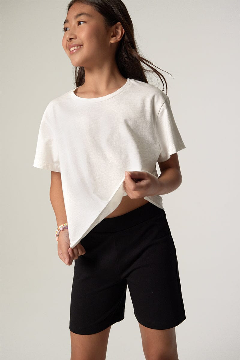 Fran Denim Biker Chick Jeans Hello Franki Biker Shorts For Girls