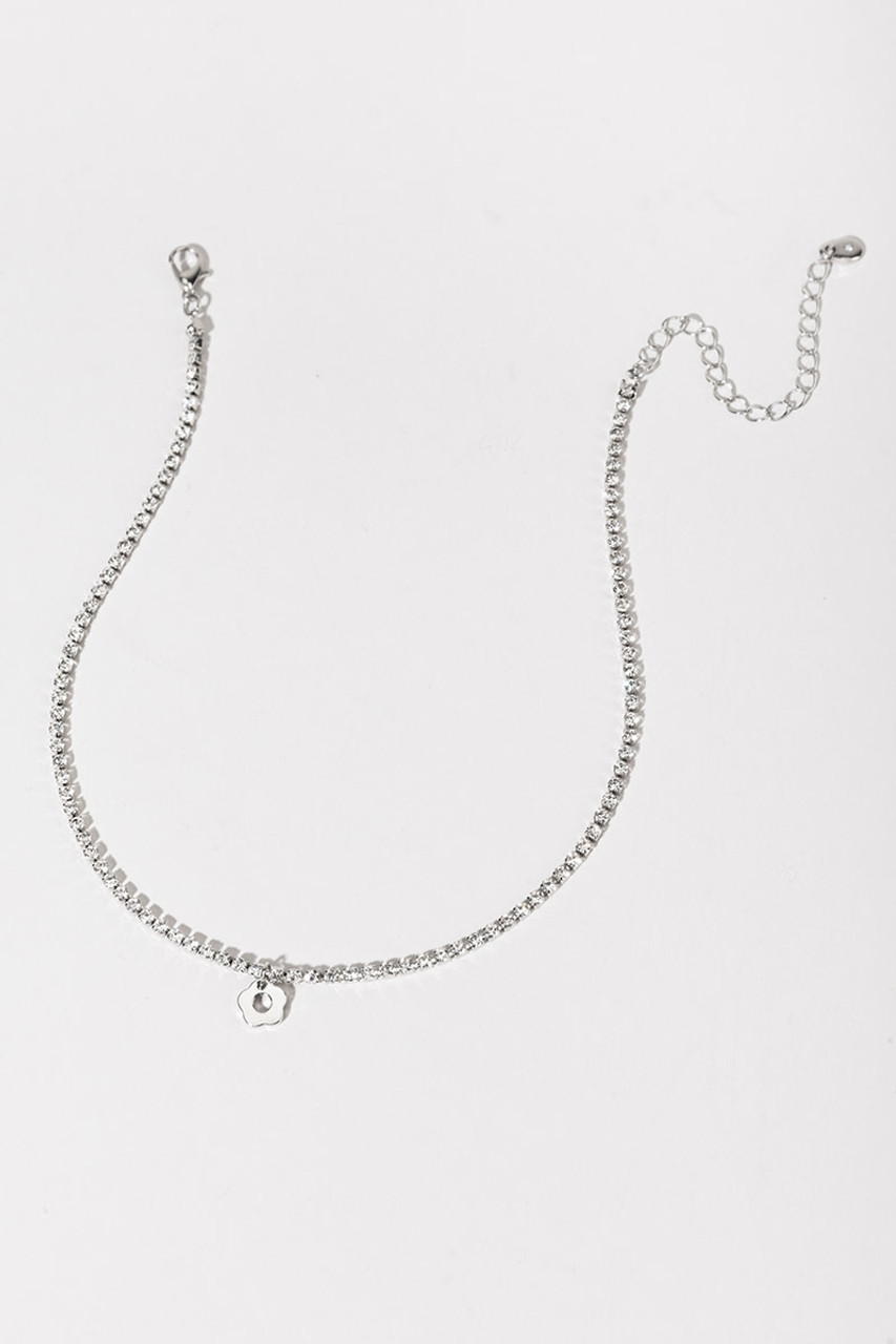 Carlisa Silver Pendant Necklace