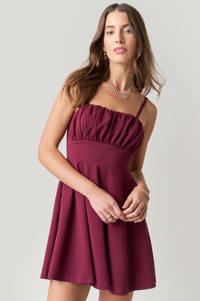 Nora Fit and Flare Mini Dress