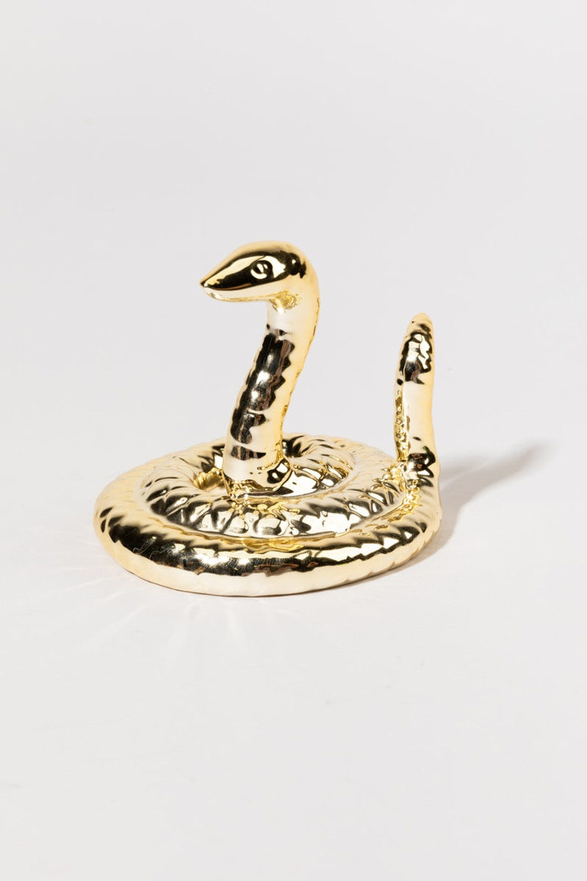 Cleo Ring Holder in Gold at Urban Outfitters