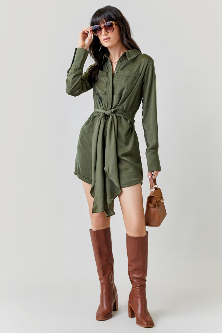 Silk Charmeuse Shirt Dress – Cynthia Rowley