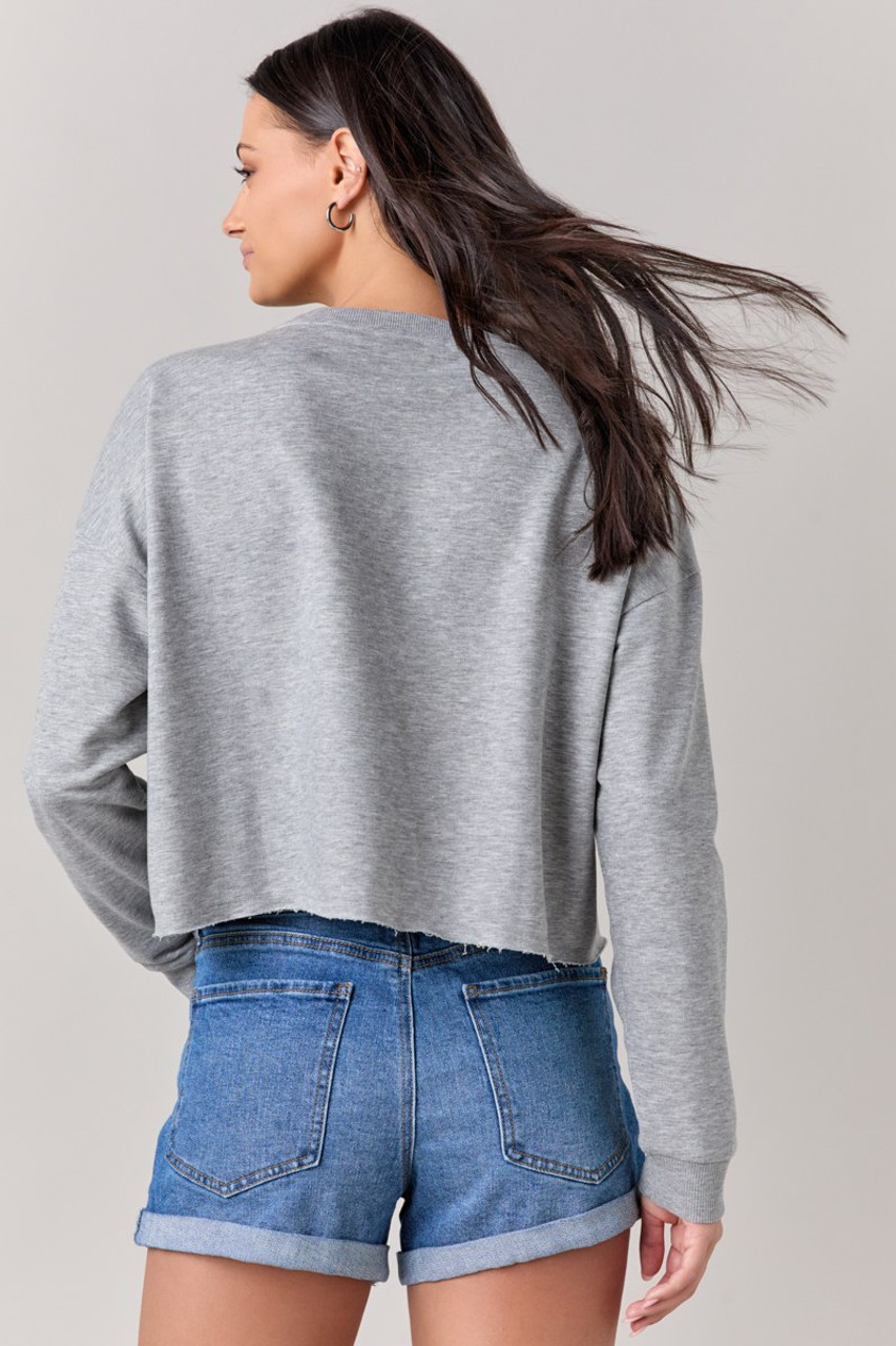 Theresa Pearl Embellished Sweatshirt | francesca's®