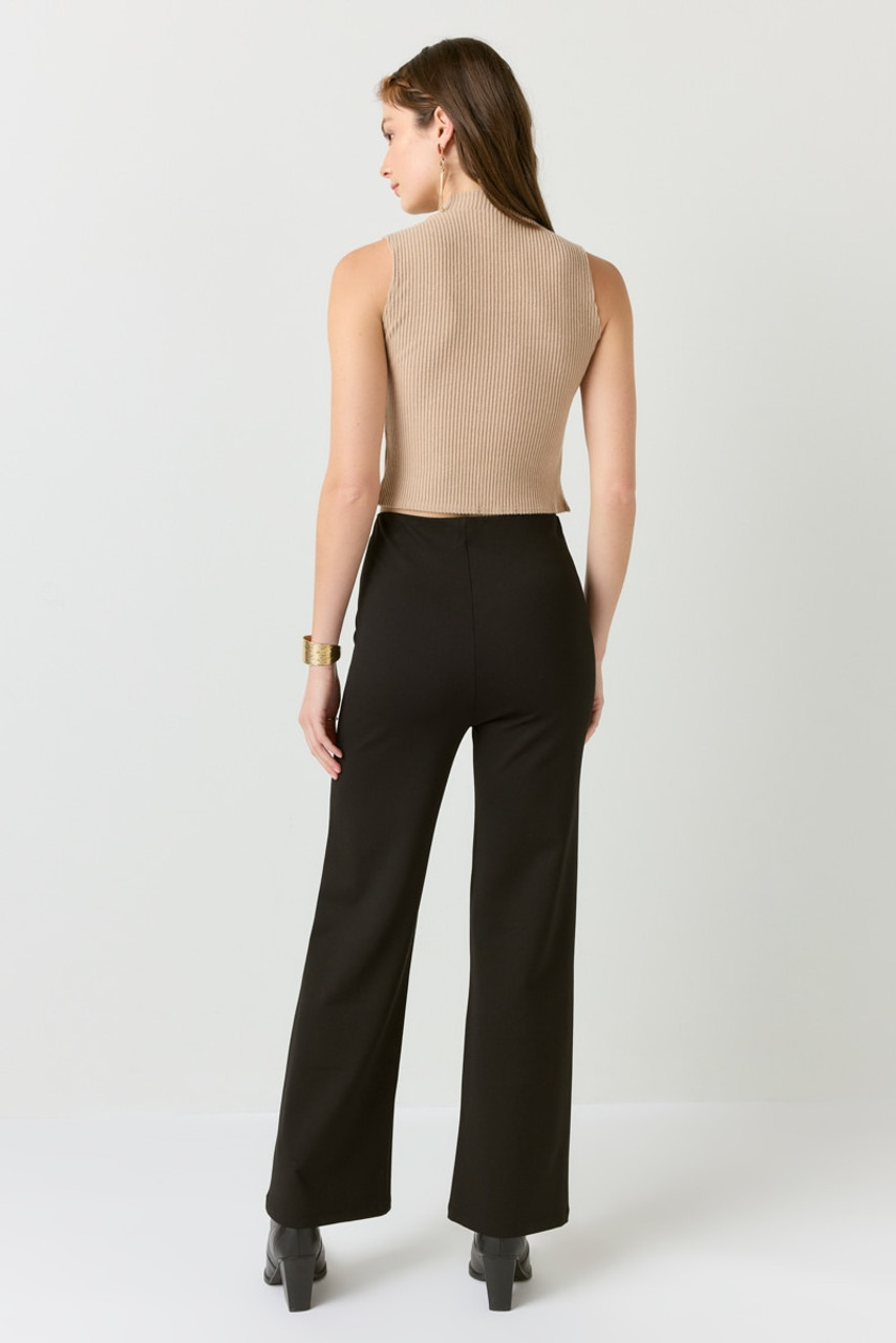 Pearl Wide Straight Leg Ponte Pants