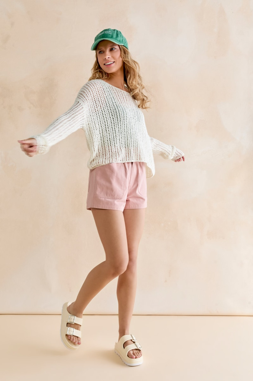 ●THEAIRTOWN● flab shorts Christabelle Canvas Shorts