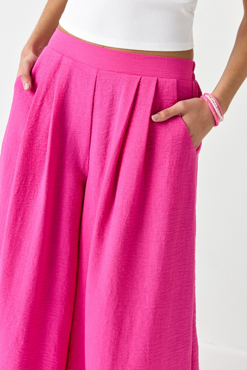 Athena Wide Leg Fluid Pants