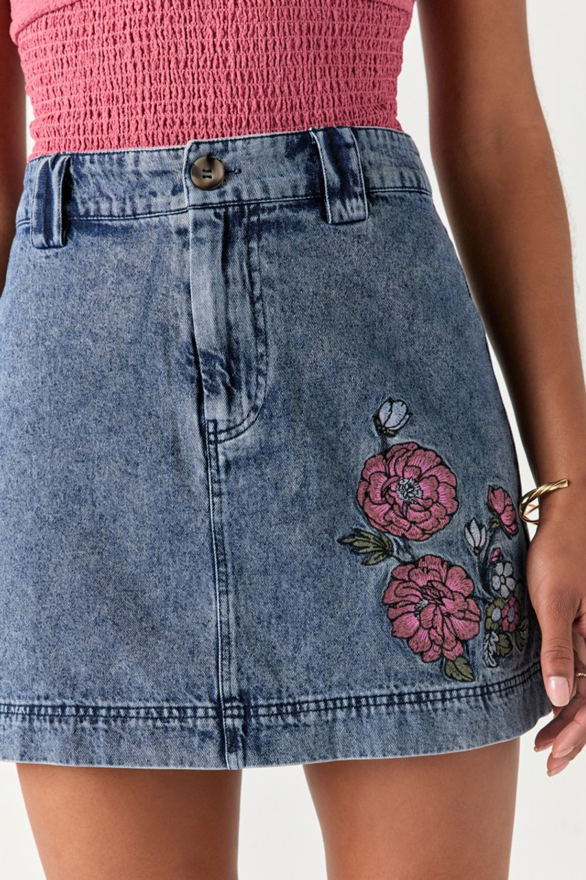 andmary Heart hip denim skirt Mサイズ（andmary Heart hip