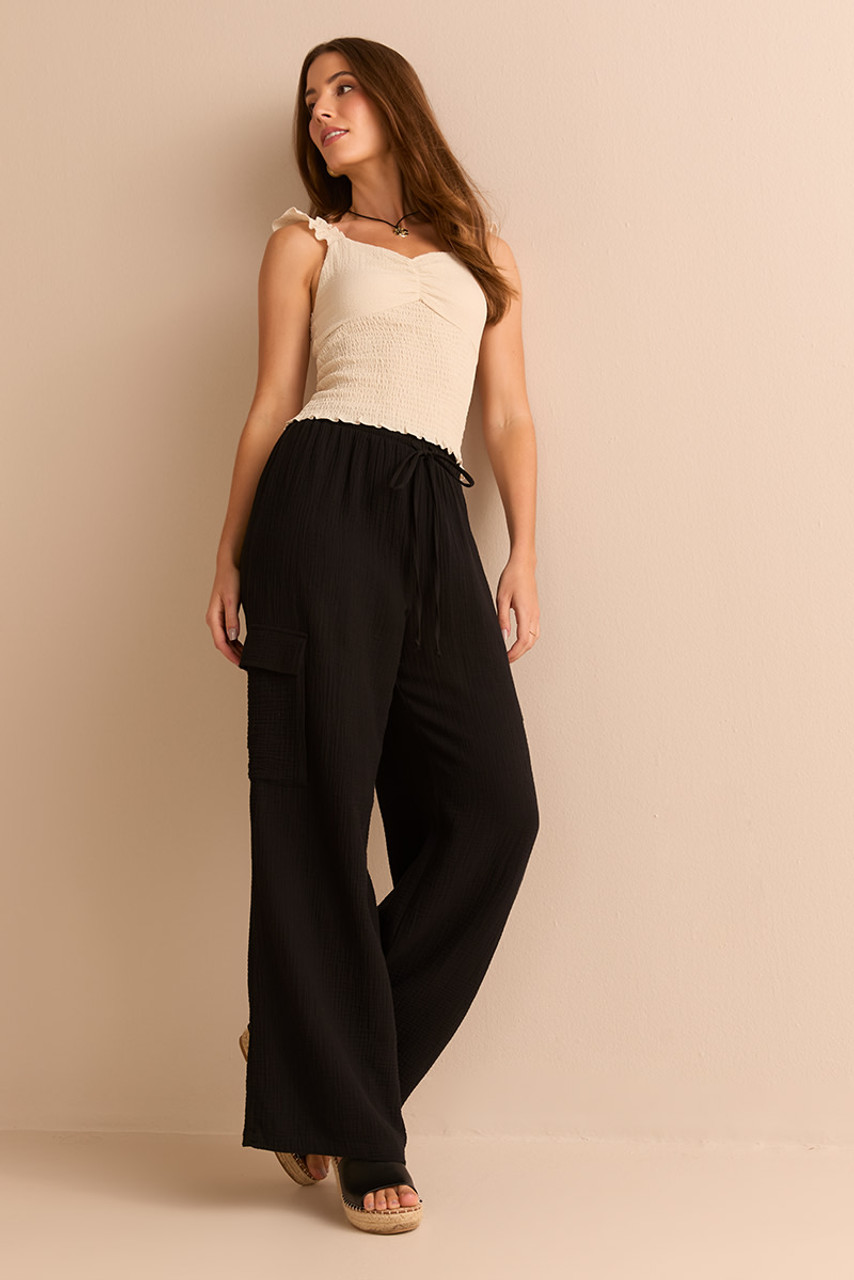 【KOOLOSET】[3oz] Carol Line padding Pants 3oz] Carol Line padding Pants (3color) - kooloset
