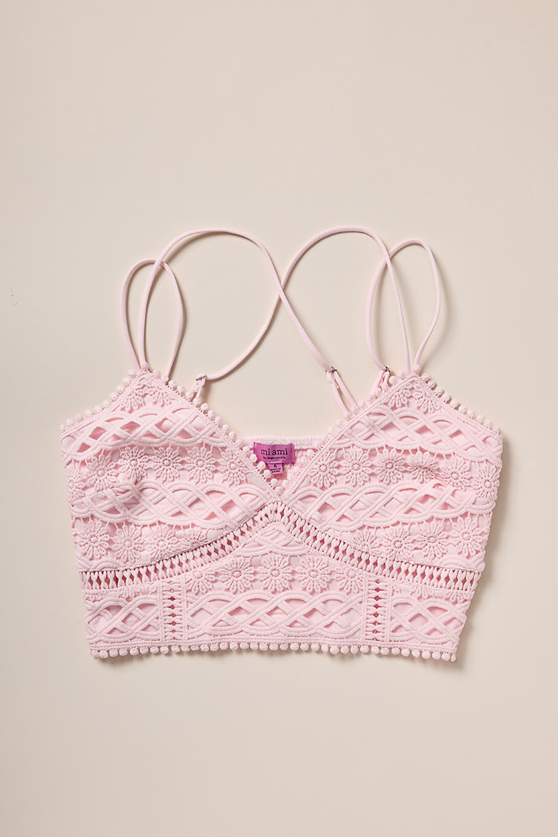 Myra Lace Bralette Cami Top | francesca's®