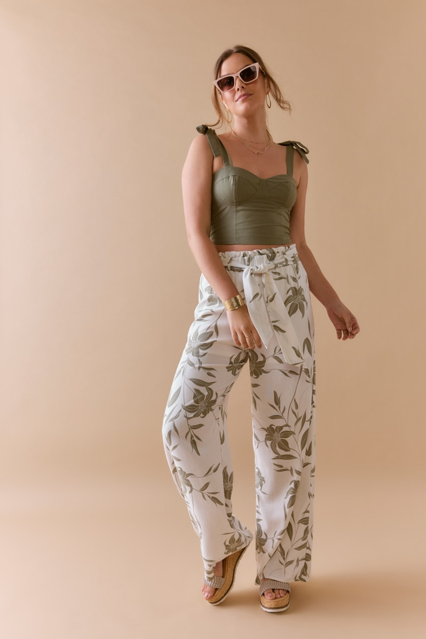 トップス TR Tropical Big Ribbon Bustier トップス TR Tropical Big Ribbon Bustier Ribbon In The Sky