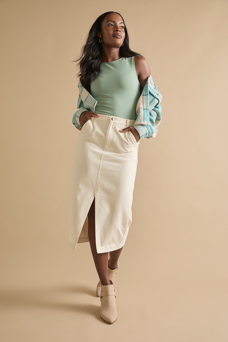 yummi by francesca's High Neck Tank Top | francesca's®