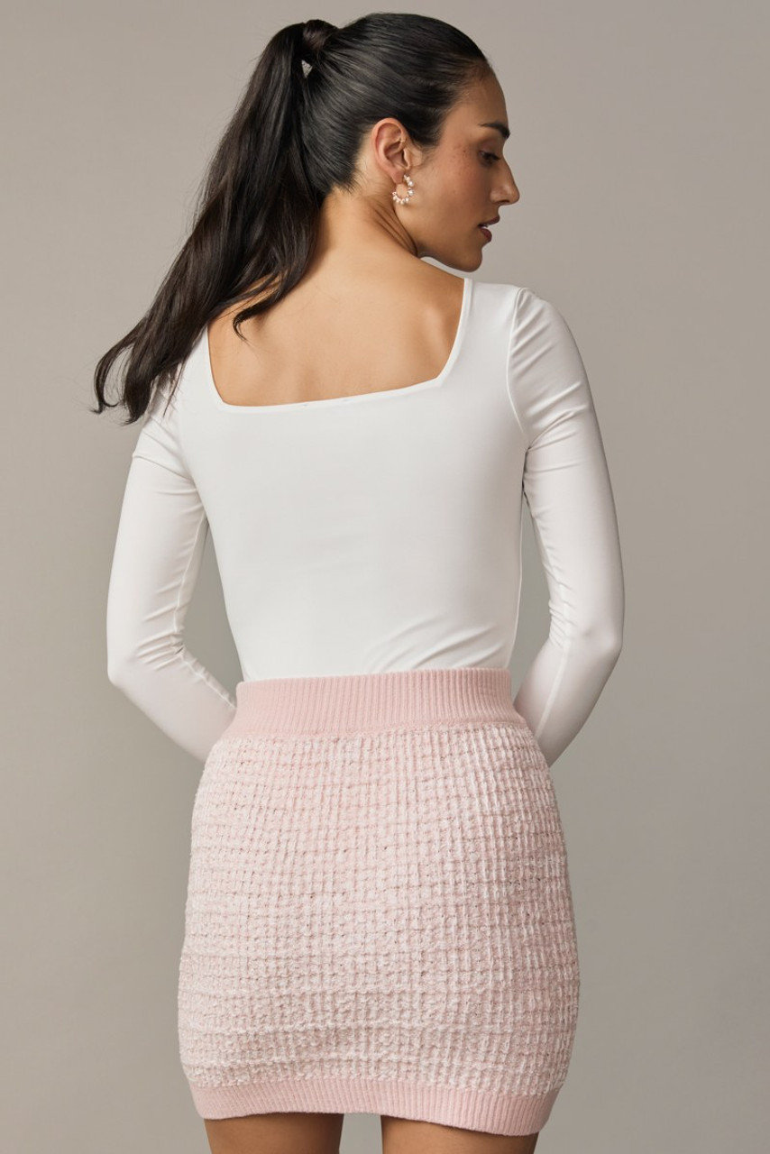 stina スティナ　pull-on skirt / milky rose stina / pull-on skirt / milky rose