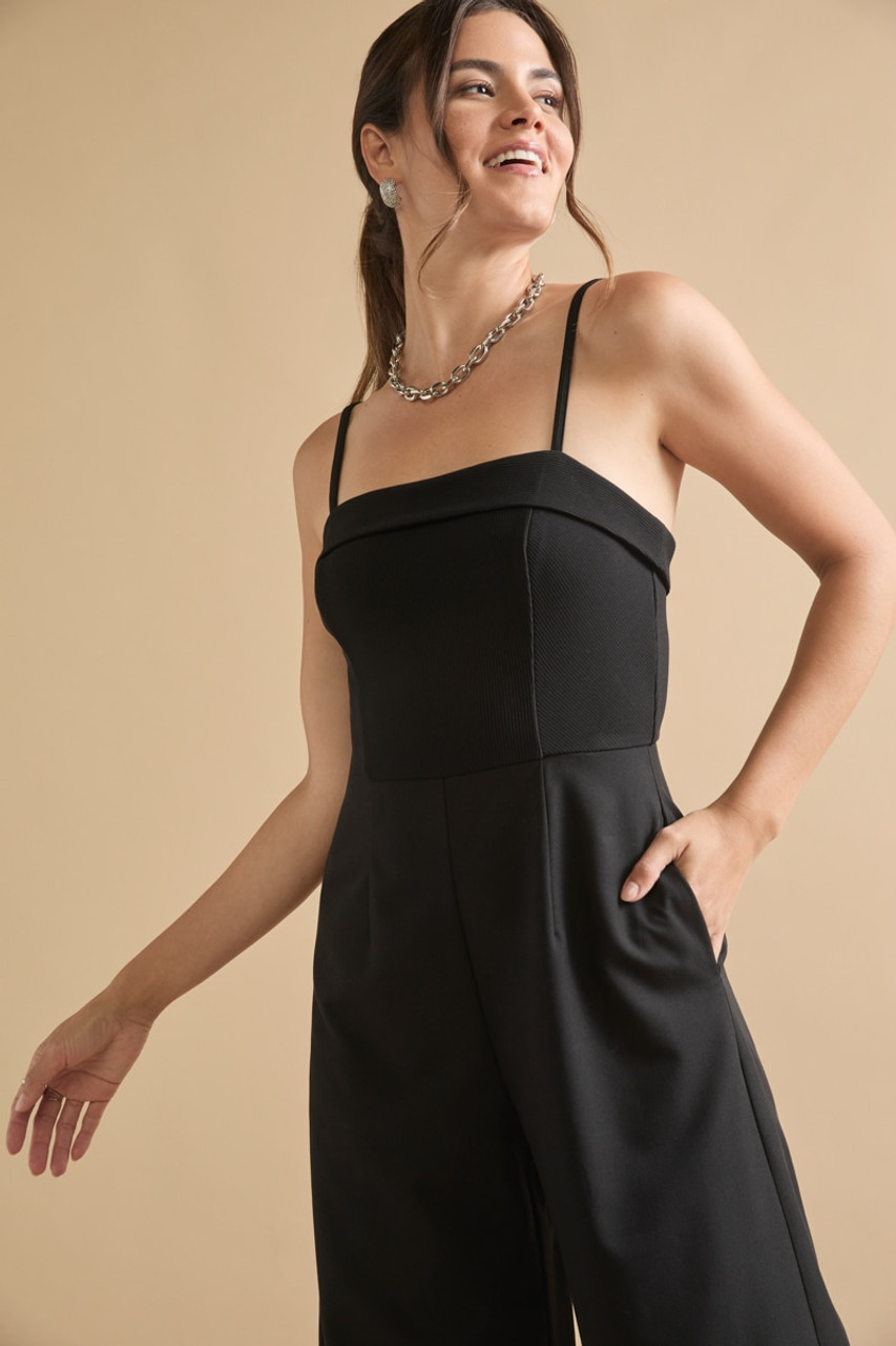 herlipto Two-Way Collar Jumpsuit