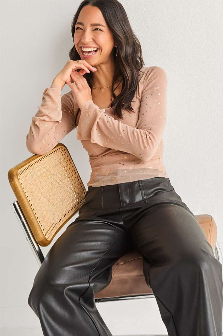 Marie Star Mesh Top