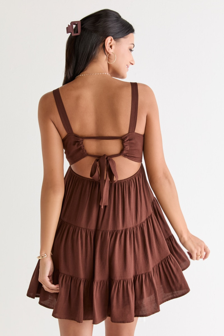 The Barnnet ミニワンピースCotton Backless Dress WARDROBE.NYC Backless Mini Dress | Shopbop