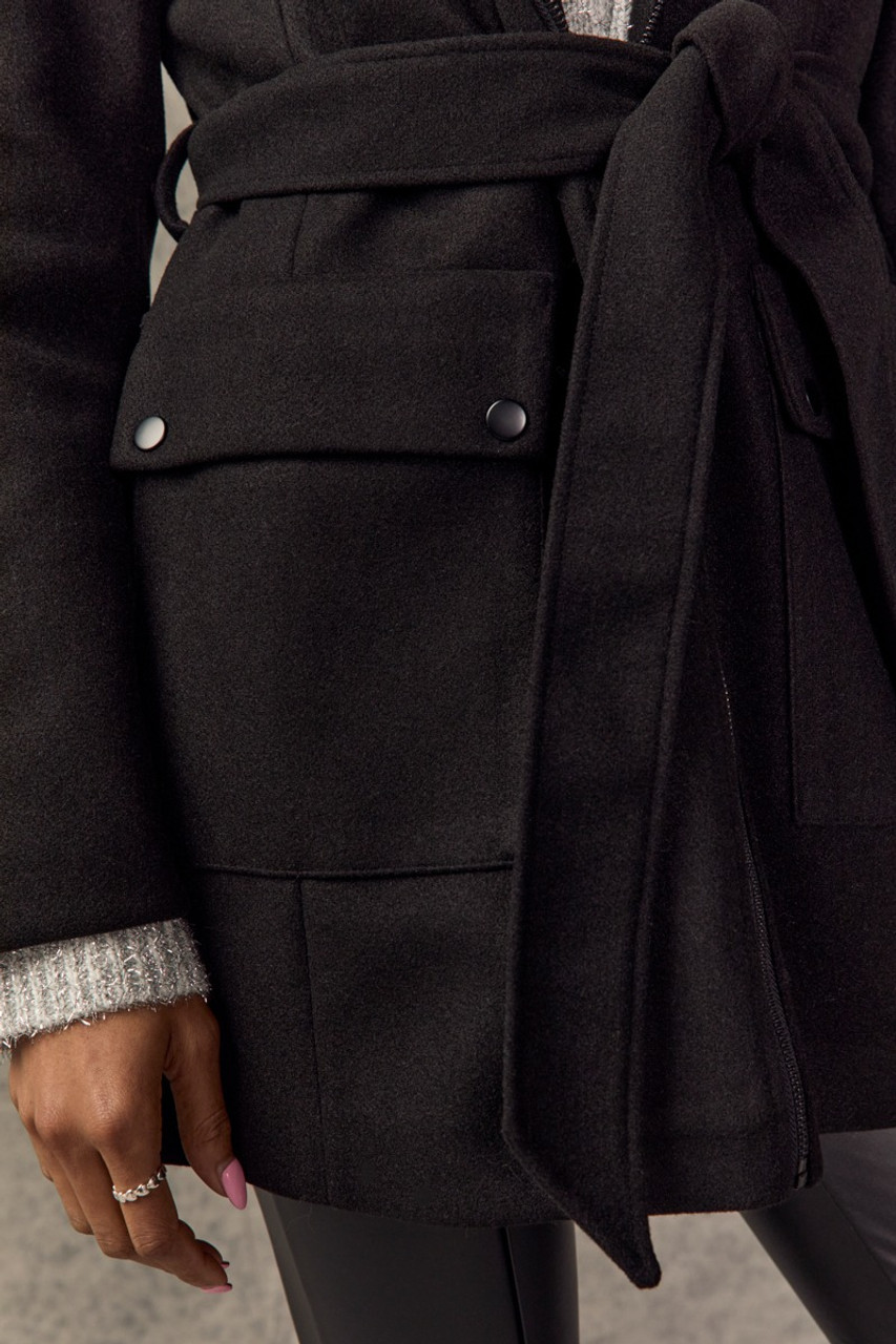 【CTHY】FRENCH ATELRER COAT noir CTHY】FRENCH ATELRER COAT noir