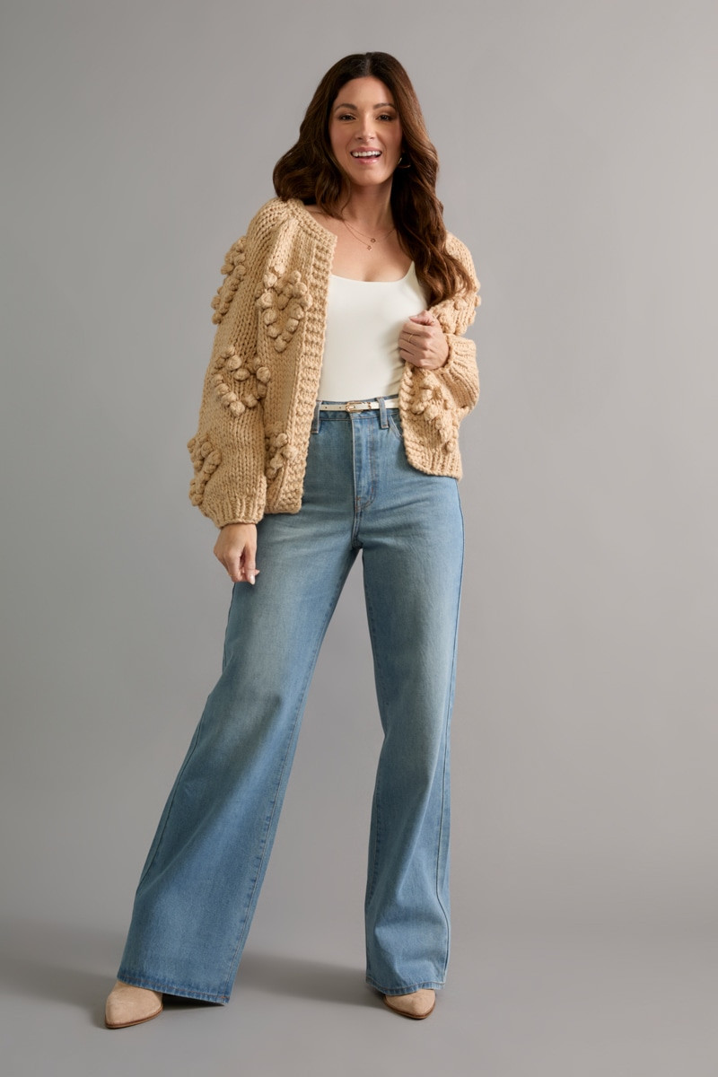 Julia High Rise Flare Denim Jeans | francesca's®