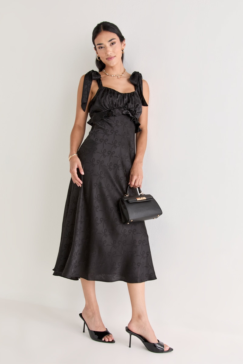 maeve sleeveless square neck eyelet midi dress Maeve Cotton Eyelet Square Neck Midi Dress