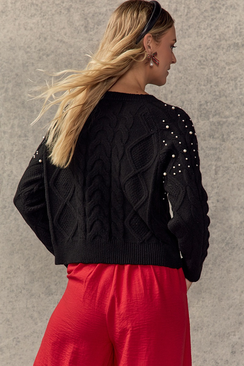 Madden Girl Trendy Plus Size Rhinestone Bow-Sleeve Ribbed Sweater - Macy's Madden Girl Trendy Plus Size Rhinestone Bow-Sleeve Ribbed Sweater - Macy's