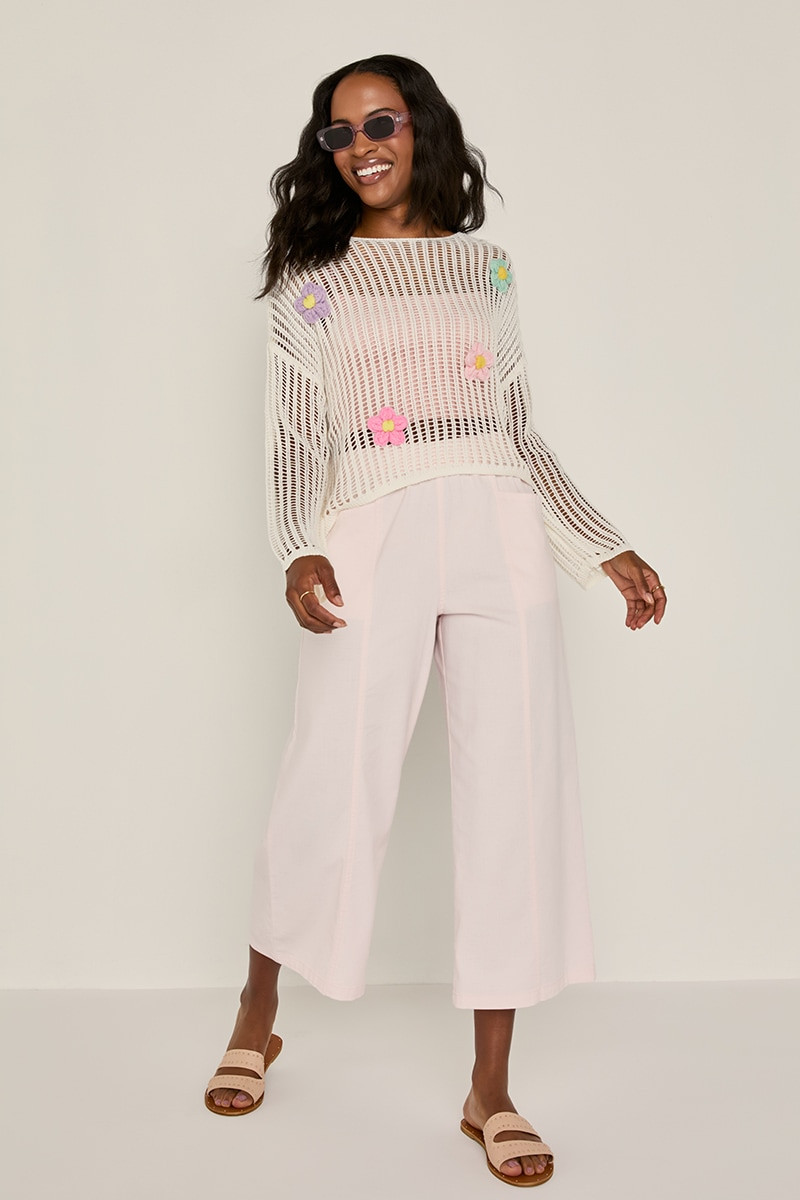 Tracy Double Pocket Cullote Pants | francesca's®