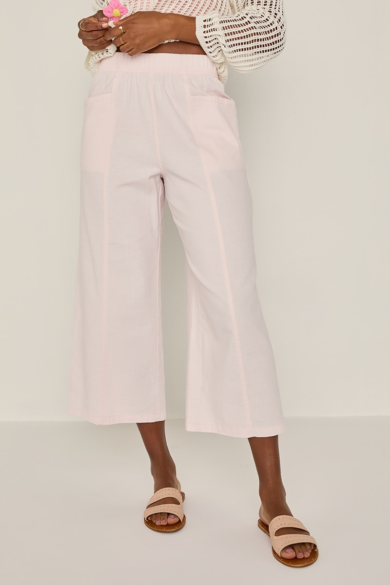 Tracy Double Pocket Cullote Pants | francesca's®