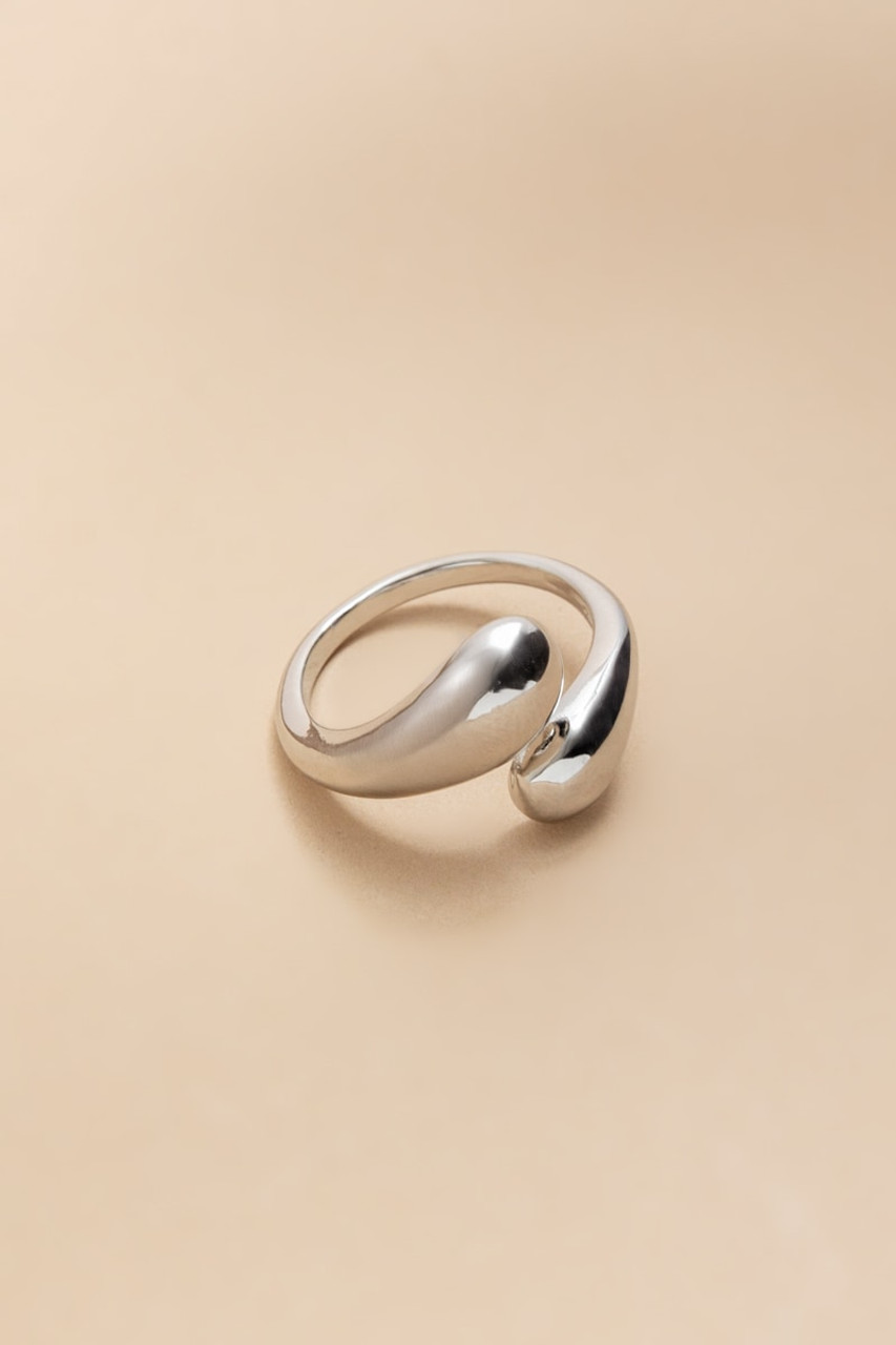 ★TOU★ [Silver925] WE004 Silver bubble ring sterlingsilverdomeringbubbleri